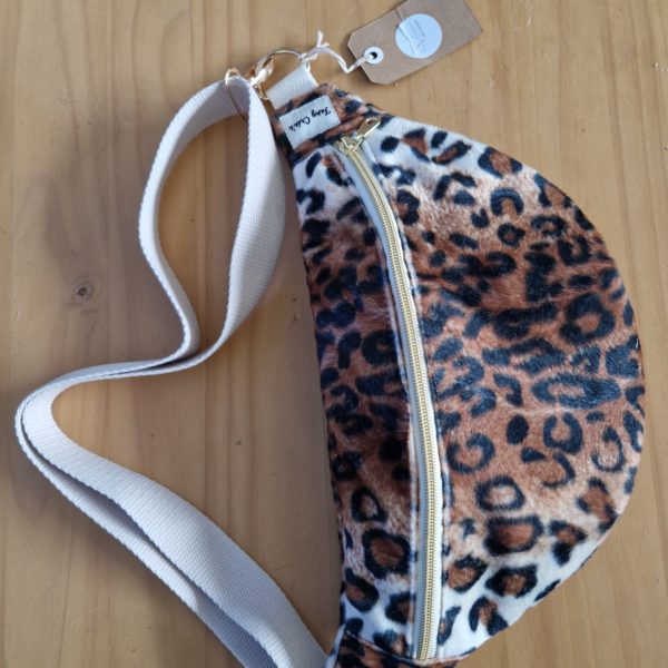 sac banane en velours panthère TM  (nouvelle collection)