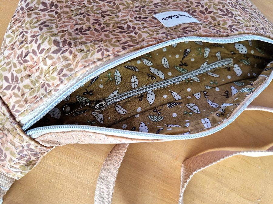 sac banane en liège de luxe imprimé (nouvelle collection) – Image 4