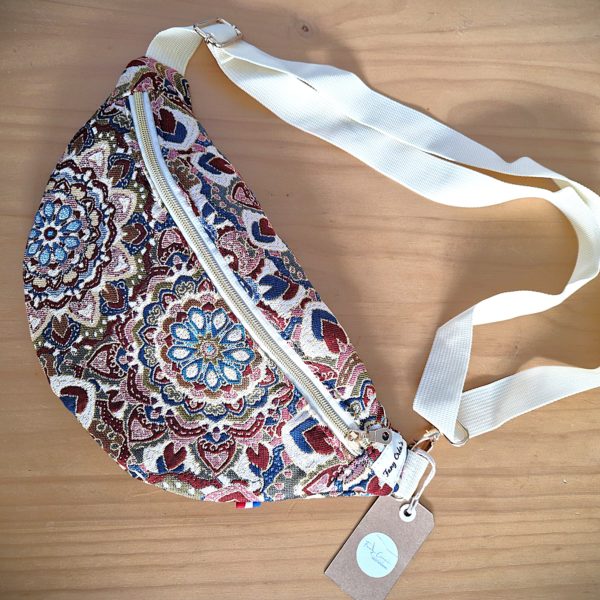 sac banane en tissu jacquard TM  (nouvelle collection)