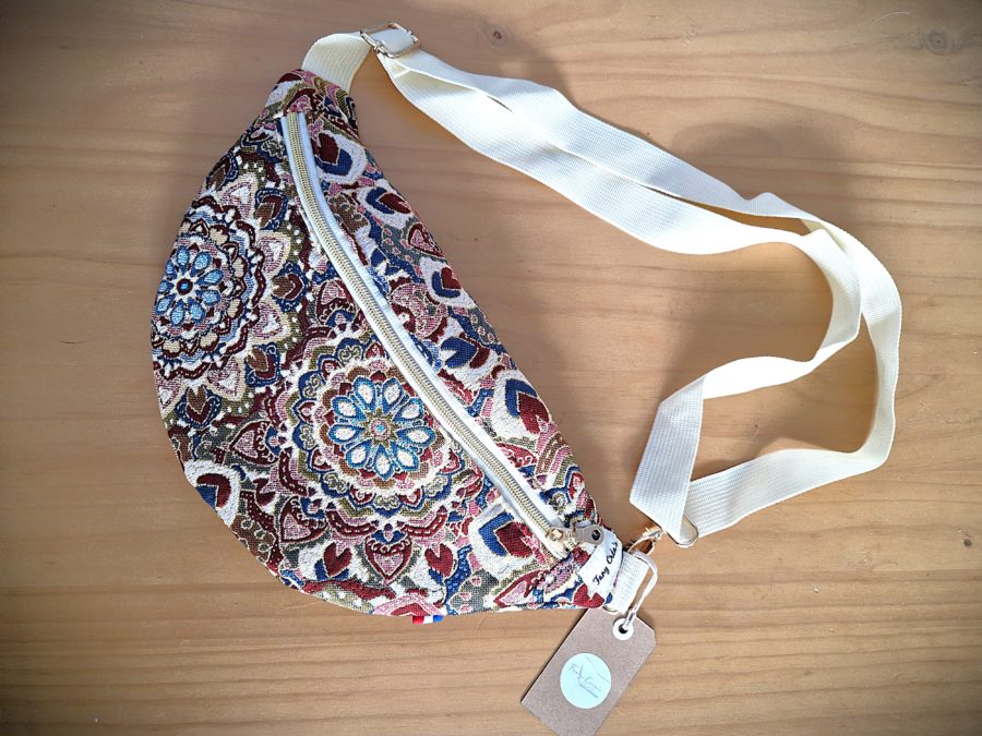 sac banane en tissu jacquard TM  (nouvelle collection)