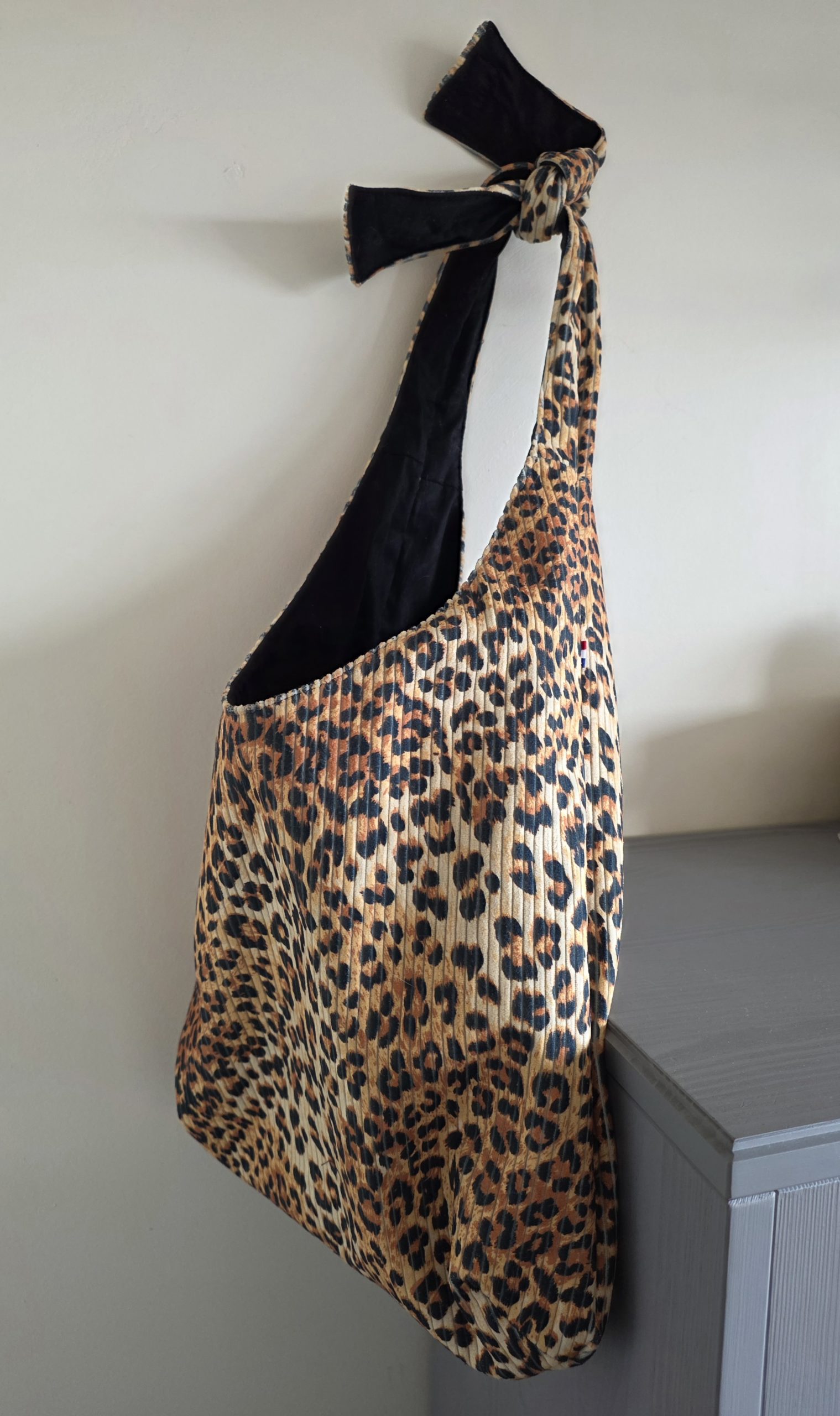sac hobo en velours côtelé (sur commande) – Image 23